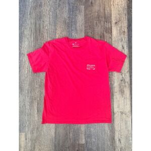 Southern Marsh Mens XL Red Pocket T-Shirt Authentic Southern Class Cotton Tee